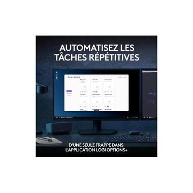 Logitech, Logitech MX Keys S Combo Bluetooth® Tastatur, Maus-Set Beleuchtet, Ergonomisch, Multipair-Funktion, Handballenauflage