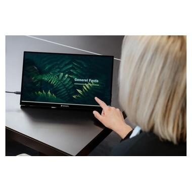 Verbatim, "Verbatim - Portable Monitor, Black, ""15.6"""""""