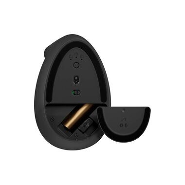Logitech, Logitech Lift Left Vertical Ergonomic Mouse Ergonomische Maus Bluetooth®, Funk Optisch Graphite 6 Tasten 4000 dpi