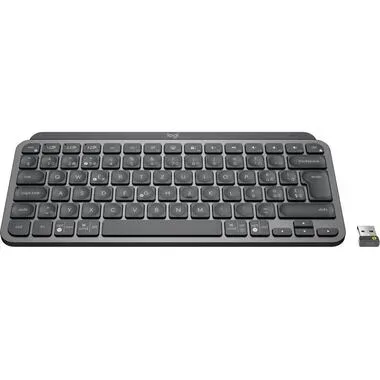 Logitech, Logitech MX Keys Mini for Business Kabellos Tastatur Schweiz, QWERTZ Schwarz Wiederaufladbar
