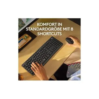 Logitech, Logitech MK295 Silent - Tastatur-und-Maus-Set