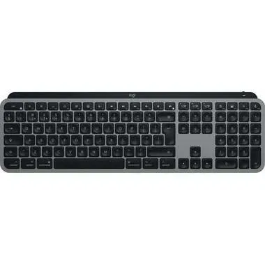 Logitech, LOGITECH MX Keys S für Mac, Tastatur, Kabellos, Space Gray