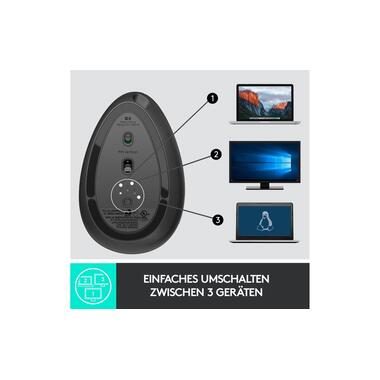 Logitech, LOGITECH MX Vertical Ergonomic Mouse 910-005448