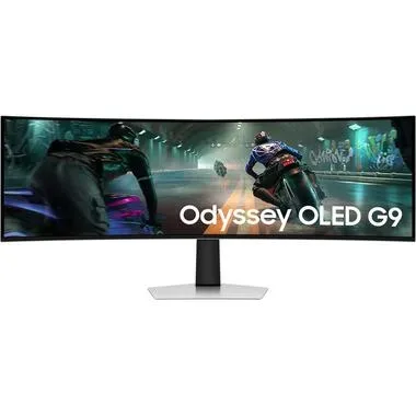 Samsung, SAMSUNG Odyssey OLED G9 LS49DG910SU 49 DQHD Gaming Monitor (0.03 ms Reaktionszeit, 144 Hz)