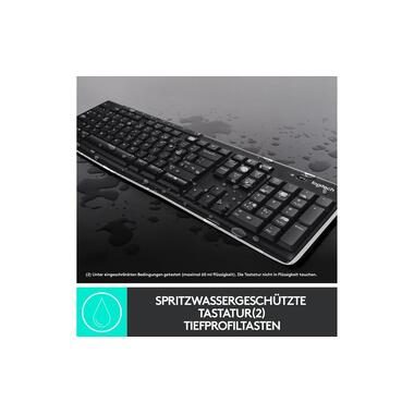 Logitech, Logitech Tastatur- und Maus-Set "MK270 CH-Layout"