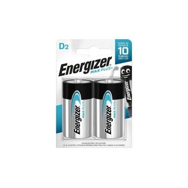 Energizer, Energizer D Alkali-Batterien Max Plus LR20 1,5 V 2 Stück