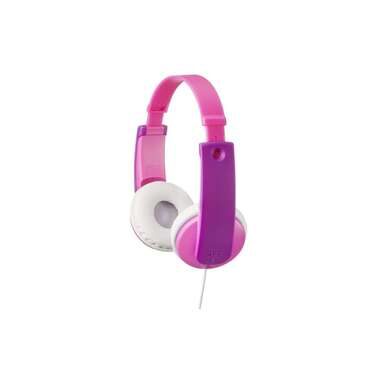 JVC, JVC On-Ear-Kopfhörer "HA-KD7-PN, Kinderkopfhörer, pink"