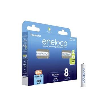 ENELOOP, eneloop eneloop HR03 Micro (AAA)-Akku NiMH 800 mAh 1.2 V 8 St.