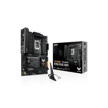 ASUS, Asus TUF Gaming B760-Plus WIFI Mainboard Sockel (PC) Intel® LGA 1700 Formfaktor (Details) ATX Mainboard-Chipsatz Intel®