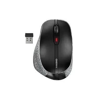 CHERRY, Cherry - MW 8C ERGO Maus rechts RF Wireless + Bluetooth Optisch 3200 DPI, Grau