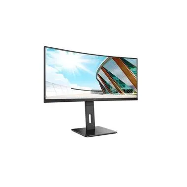 AOC, AOC Curved-LED-Monitor "CU34P2A" 86,02 cm/34 ″ 3440 x 1440 px UWQHD 1 Reaktionszeit 100 Hz