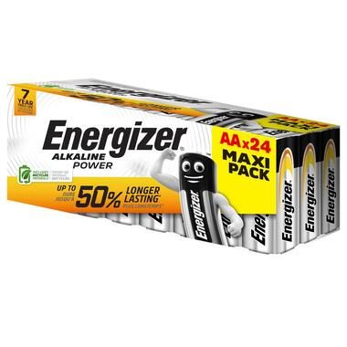 Energizer, Energizer AA Alkali-Batterien Power LR6 1.5V 24 Stück