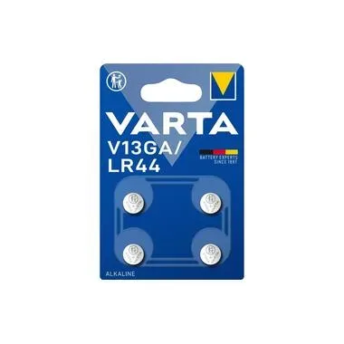 Varta Knopfzelle V13GA / LR44 , 4 Stück