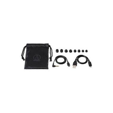 Audio Technica, Audio Technica - Wireless In-Ear-Kopfhörer ATH-ANC100BT Schwarz, 13mm