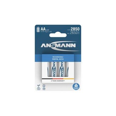 ANSMANN, Ansmann Digital HR06 Mignon (AA)-Akku NiMH 2650 mAh 1.2 V 4 St.