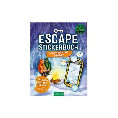 ARS EDITION - Escape-Stickerbuch - Gefangen in der Eishöhle