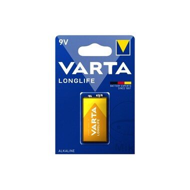 VARTA, VARTA Batterie 4122101411 Longlife, 9V/LR61, 1 St&uuml;ck