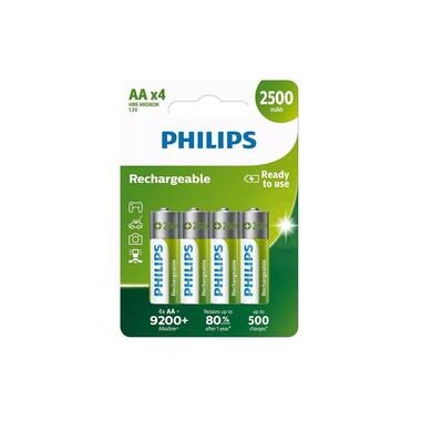 Philips, Philips Akku Rechargeable AA 4 Stück