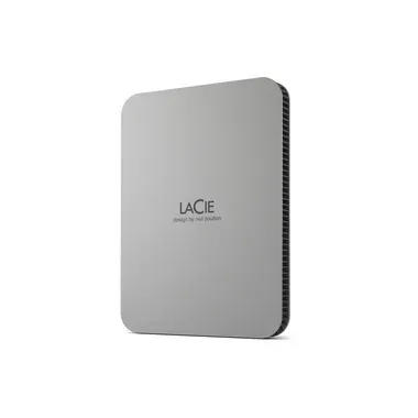 LaCie, LACIE Mobile Drive (2022) - Festplatte (HDD, 1 TB, Moon Silver)
