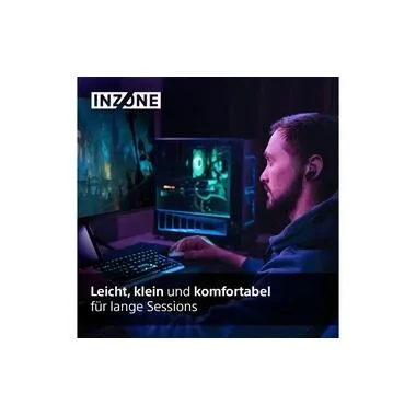 Sony, Sony In-Ear-Kopfhörer "INZONE Buds" Noise-Cancelling 360 Spatial Sound, 24 Std Akkulaufzeit, geringe Latenz, Mic mit AI