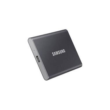 Samsung, Samsung - T7, Portable SSD, Grau, 1 TB