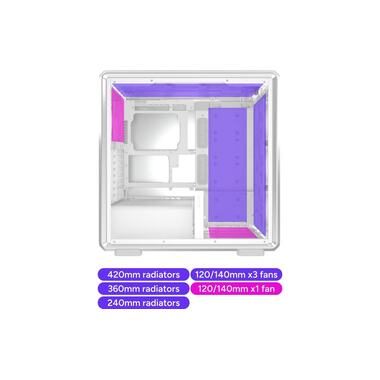 Cooler Master, Cooler Master MF600-KGNN-S00 Midi-Tower PC-Gehäuse Schwarz