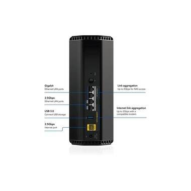 Netgear, NETGEAR Nighthawk® RS300 WiFi 7 Tri-Band Router WLAN Router – LAN & WLAN Router – weiss