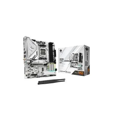 ASRock, ASRock B850M Steel Legend Mainboard Sockel (PC) AMD® AM5 Formfaktor (Details) Micro-ATX Mainboard-Chipsatz AMD® B850
