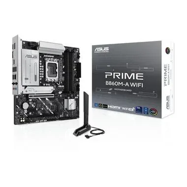 ASUS, Asus PRIME B860M-A WIFI Mainboard Sockel (PC) Intel® LGA 1851 Formfaktor (Details) Micro-ATX Mainboard-Chipsatz Intel®