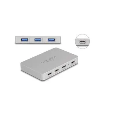 DeLock, DELOCK 64279 7x Port, USB Hub, Grau