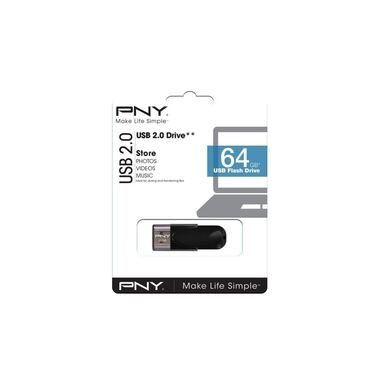 undefined, PNY Attaché 4 USB 2.0 64GB FD64GATT4-EF