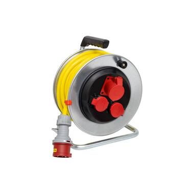 BRENNENSTUHL, Brennenstuhl 1192822825 Kabeltrommel 25 m Gelb CEE-Stecker 16 A 5polig
