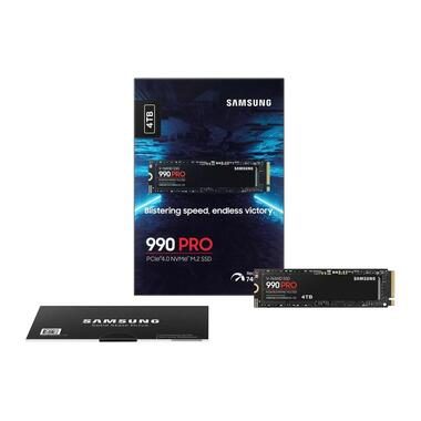 Samsung, Samsung SSD 990 PRO M 2 2280 NVMe 4000 GB Solid State Disk