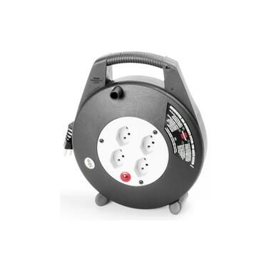 BRENNENSTUHL, Brennenstuhl 1093202 Kabeltrommel 10 m Schwarz Schweiz-Stecker