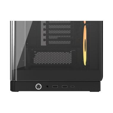 Corsair, Corsair FRAME 4500X LX RGB Midi-Tower PC-Gehäuse Schwarz Seitenfenster