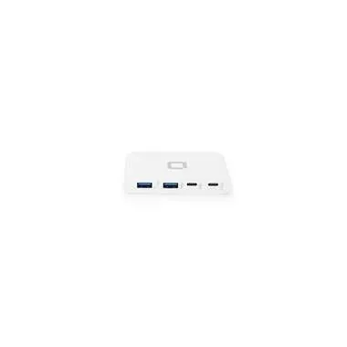 DICOTA, Dicota -  USB-C Portable Hub 4-in-1 D31731, Weiss
