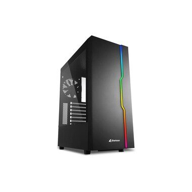 Sharkoon, Sharkoon - RGB Slider (Midi Tower), Schwarz