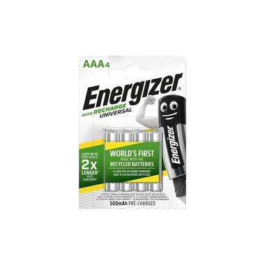 Energizer, ENERGIZER Batterie Akku E301375702 AAA/HR03, 500mAh, 4 St&uuml;ck