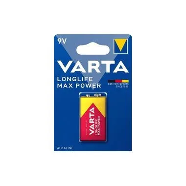 VARTA, Varta Longlife Max Power 9V 1 Stück