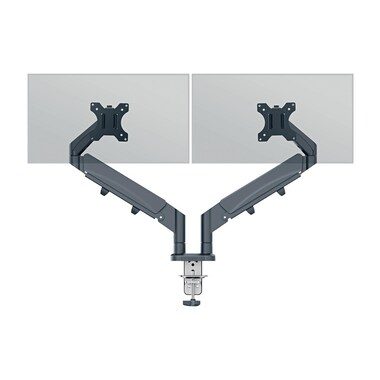 Leitz, LEITZ Monitorarm ERGO 6537-00-89 grau, dual
