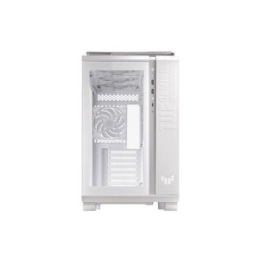 ASUS, Asus TUF Gaming GT502 PLUS Midi-Tower PC-Gehäuse Weiß Staubfilter, Seitenfenster