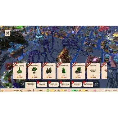 Atari, ATARI Spielesoftware "RollerCoaster Tycoon Adventures Deluxe" Nintendo Switch