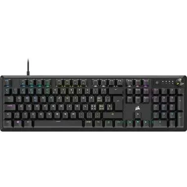 Corsair, CORSAIR K70 CORE RGB - Gaming-Tastatur, Kabelgebunden, QWERTZ, Full size, Mechanisch, Schwarz