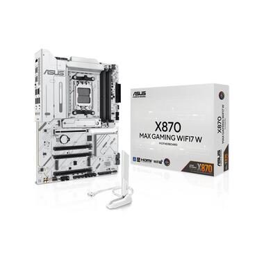 ASUS, Asus X870 MAX Mainboard Sockel (PC) AMD® AM5 Formfaktor (Details) ATX Mainboard-Chipsatz AMD® X870