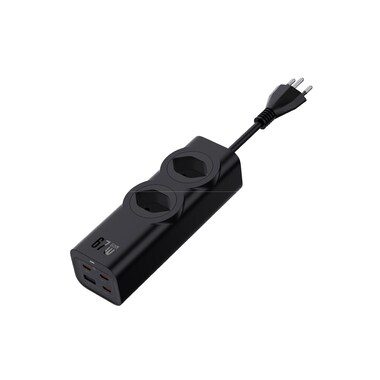Schönenberger, Schöneberger Steckdosenleiste | 2 x Typ 13 | Fast Charging | 67 w | schwarz