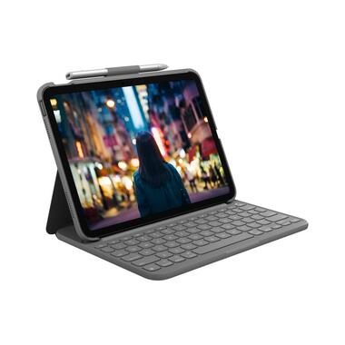 Logitech, Logitech Tablet-Hülle "Slim Folio iPad 45179 (10. Gen.)" Tablet 27,7 cm (10,9 Zoll)