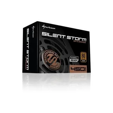 Sharkoon, Sharkoon SilentStorm SFX Bronze PC Netzteil 450 W SFX 80PLUS® Bronze