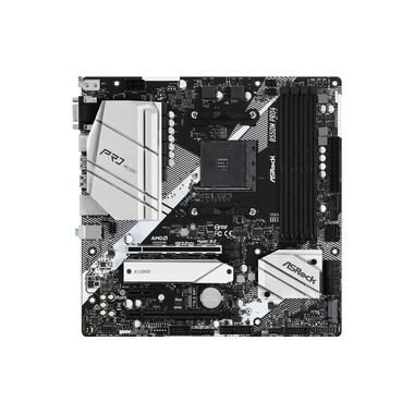 ASRock, ASRock B550M Pro4 Mainboard Sockel (PC) AMD® AM4 Formfaktor (Details) Micro-ATX Mainboard-Chipsatz AMD® B550