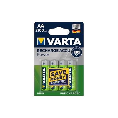 VARTA, VARTA Batterie RECHARGE ACCU Power AA 4 Stück