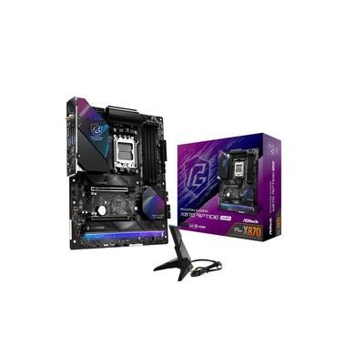 ASRock, ASRock X870 Riptide WiFi (AM5) Mainboard Sockel (PC) AMD® AM5 Formfaktor (Details) E-ATX Mainboard-Chipsatz AMD® X870